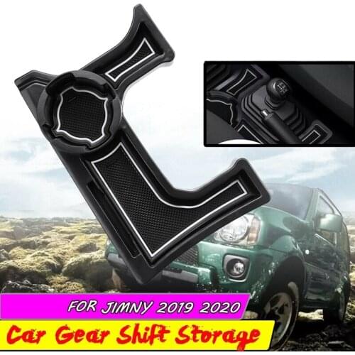 Car MT Manual Center Console Cup Holder Storage Box for Suzuki Jimny 2019-2020