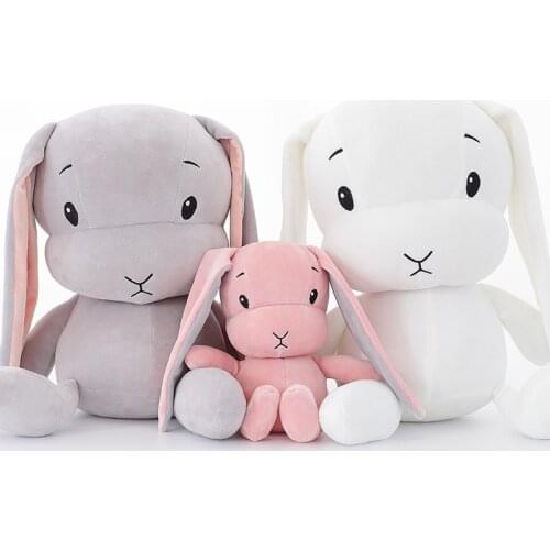 30/50/70cm Cute rabbit plush toys Bunny Stuffed Plush Animal Baby Toys doll baby accompany sleep toy gifts For kids