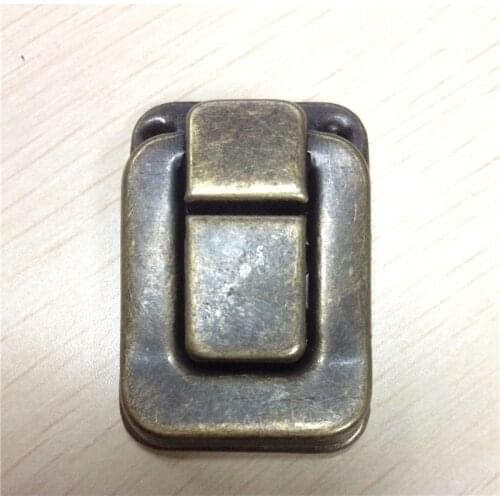 Box Suitcase Toggle Latch Buckles,Wooden Case Boxes Lock Latch Hardware,Bronze Tone 3.8cm x2.7cm,500Sets