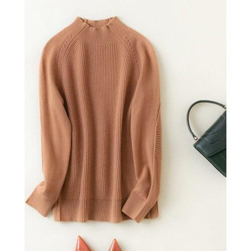 MeetMetro Women Sweater 100% Merino Wool Pullover Women Knitted Sweater Winter Warm Chunky Sweaters Cashmere Sweater Knitwear