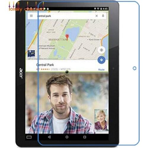 Real Glass for Acer Iconia One 10 B3-A10 B3 A10 10.1" + Cleaning Kit + Dust Stickers 9H Tempered Glass Screen Protector Film