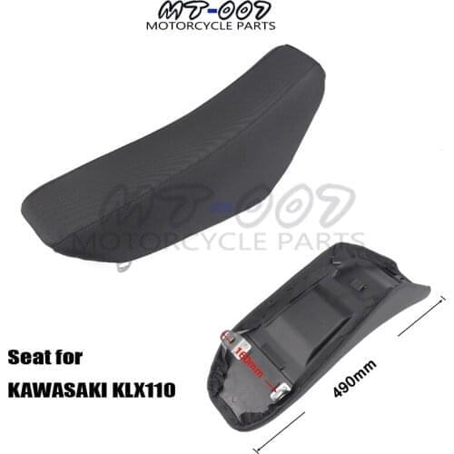 New Seat For Kawasaki KLX110 Dirt Bike Motocross Enduro Motorcycle MX Supermoto Racing Off Road