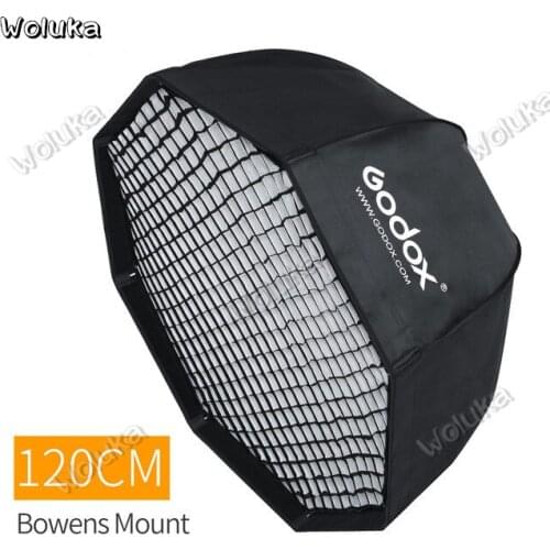 Godox SB-UE 120cm 47in Portable Octagonal Umbrella Softbox with Honeycomb Grid for Bowens Mount Studio Flash Softbox CD50 T03 H