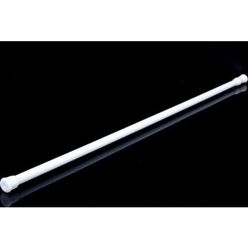 Adjustable Curtain Rod Metal Spring Loaded Bathroom Bar Shower Extendable Telescopic Poles Rail Hanger Rods A1