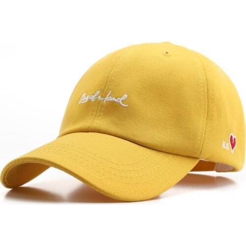 Embroidery Love Baseball Caps Cotton 2021 New Light Board Men Women Lover Outdoor Fashion Sun Hat