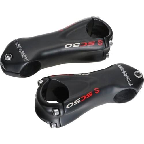 S126 Cycling Bicycle Stem black 10 degree SC50 full carbon fiber road bike riser mountain bike handlebar
