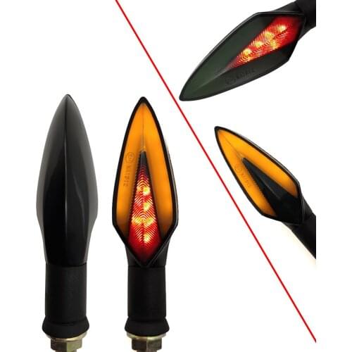 LED Motorcycle Turn Signals Light Tail Lights Motor Accessories Yellow Red Lamp For Ducati MONSTER M400 M600 M620 M750 M1000S