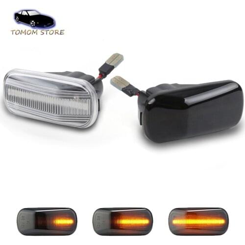 LED Dynamic Amber Indicator Light for Acura Integra DC2 RSX DC5 NSX NA1 NA2 Car Side Marker Turn Signal Lamps