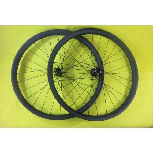 27.5er MTB AM carbon BOOST wheelset UD 3K matt 50mm width 30mm depth hookless 650B all mountain strong Powerway M39 110mm 148mm