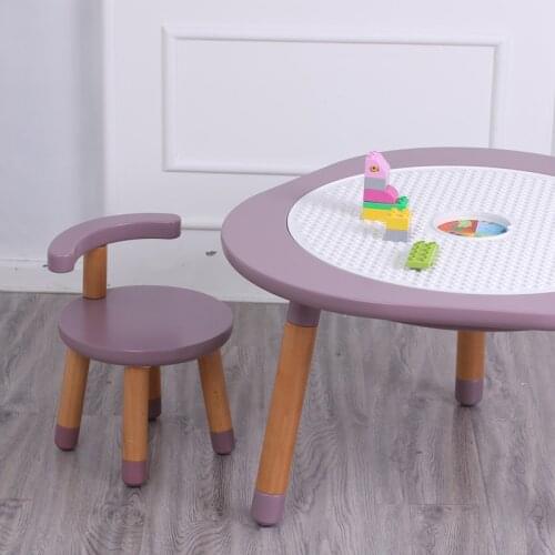 Child Back Small Chair Thickened Baby Stool Family Solid Wood Chair Baby Seat Dining Chair Wood