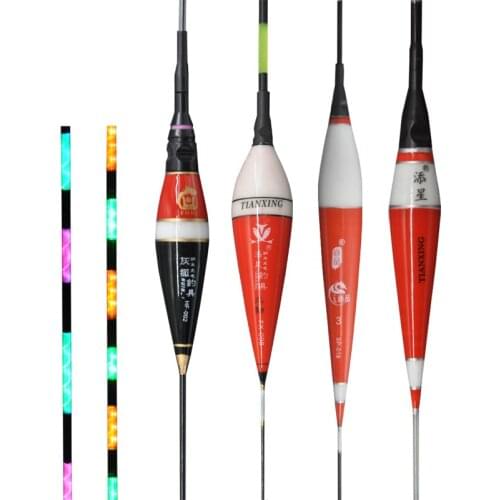 Brand New Fishing Float Light LED Luminous Floats High Brightness Fishing Bobbers High Sensible Electronic Floats Fishing Tackle