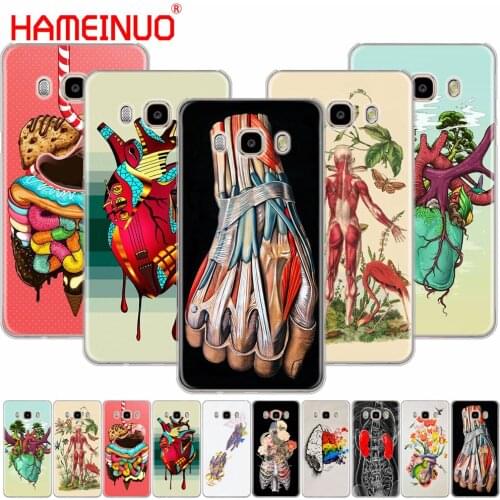 HAMEINUO Medical Human Organs Brain Meridian Kidney cover phone case for Samsung Galaxy J1 J2 J3 J5 J7 MINI ACE 2016 2015 prime