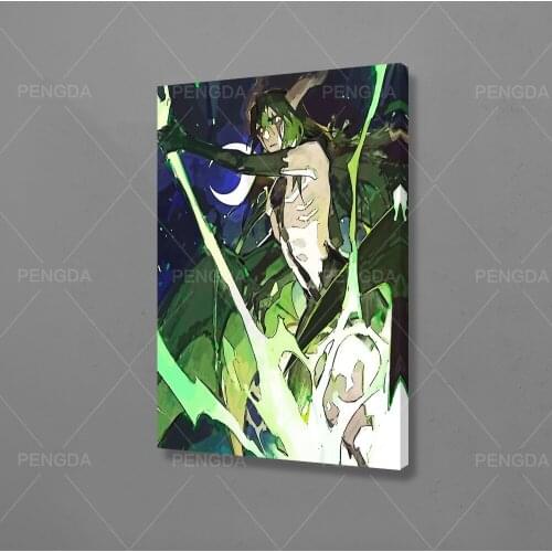 Painting Wall Art HD Shadow Master Printed Poster Modular Canvas Home Decoration Green Anime Japan Cool Pictures For Living Room