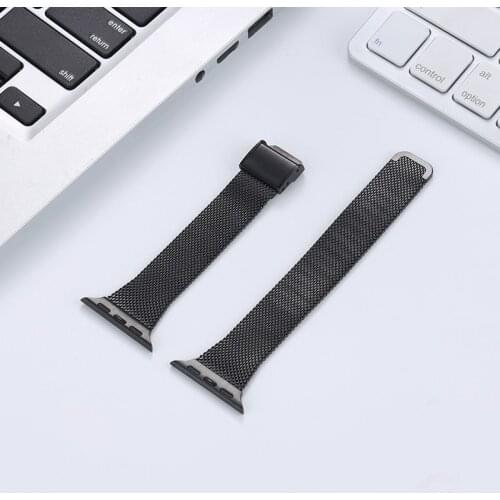 Metal Band Thin waist Apple WatchBand 38mm 40mm 42mm 44mm, Stainless Steel Mesh Strap Replacement for iWatch Series 6 5 4 3 2 1
