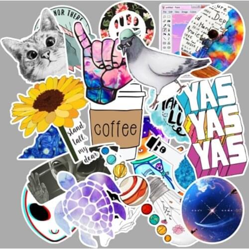 103 pcs Mixed Cartoon Toy Stickers for Car Accessories Car Styling Bike Motorcycle Phone Laptop Travel Luggage Bomb Sticker