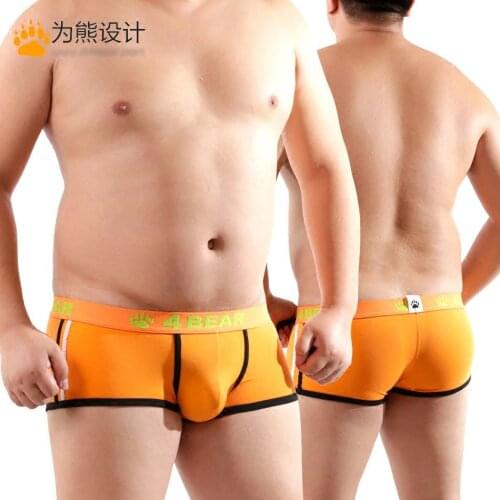 New Mens High Quality Plus Size Shorts Bear Claw Bear Underwear Sexy Boxers Designed For Gay Bear Free Shipping M L XL XXL
