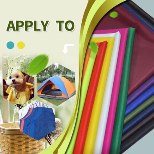 100cm*150cm 190T Pvc Coated Polyester Taffeta Fabric For Tarpaulin And Pet Rain Coat Fabric