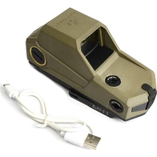 Tactical Hartman MH1 Red Dot Sight Dual Motion Sensor Reflex Scope With Quick Detach and USB Charger Marked Version