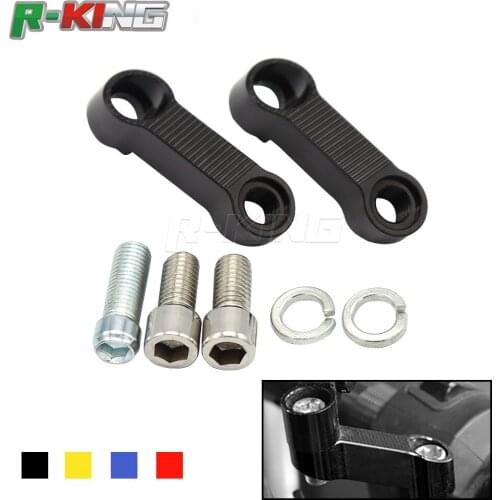Mirror riser extenders spacers For GSX-S750 GSX-S1000 SV 400 SV 650 DL 650 V-Strom SV650 SV400 extension adapter adaptor