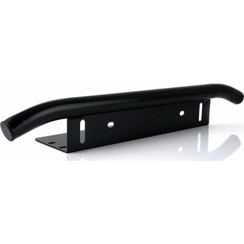 Universal Bull Bar Front Bumper License Plate Frame Log Light Mount Bracket SUV Lamp Holder Off Road LED Work Light Bar Aluminum