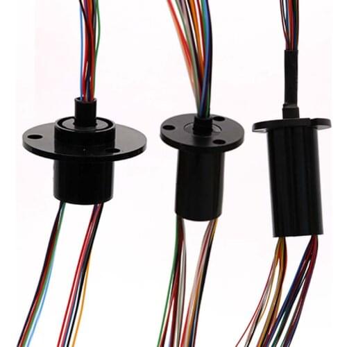 M Slipring Electric Diameter 8.5mm 12.5mm 15.5mm 22mm 4/6/8/12/18/24 channel 1A 1.5A 2A Rotary Joint