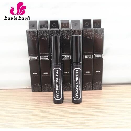 2 pcs COATING MASCARA original Korea SKY eyelash extension Care Coat False Eyelash Setting Protective Liquid Coating Sealant