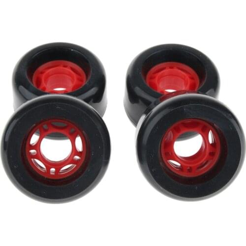 4pcs Skateboard Wheels Longboarding Wheels Scooter Wheels Super Elastic 70x42mm