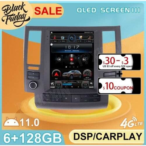 6+128GB Android 11 Tesla Style for Jaguar XK XKR S XKR-S GPS Car Navigation Multimedia Video Stereo Player Radio Carplay 2 DIN