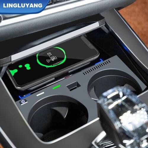 Car Wireless Charging Phone Charger Fast Charging Plate Phone Holder Qi for bmw X5 G05 X6 G06 2019 2020 15W