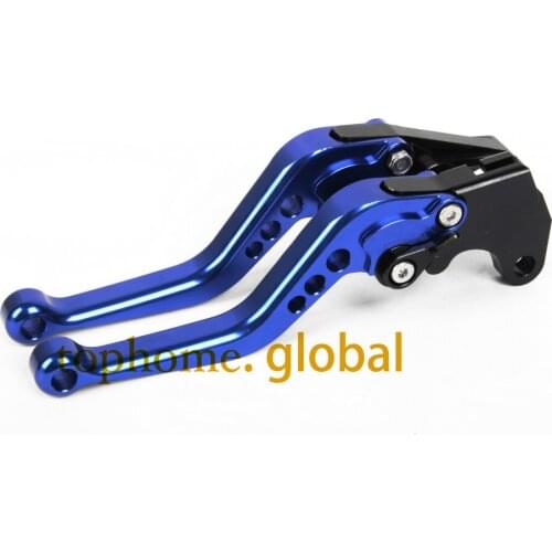 For Yamaha YZF R125 2008 - 2011 Motorcycle CNC Clutch Brake Levers 2009 2010 Blue Handlebar Short Size