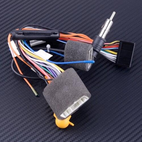 DWCX 20 Pin Wire Harness Plug Connector Adapter Cable Fit for Nissan Android Stereo