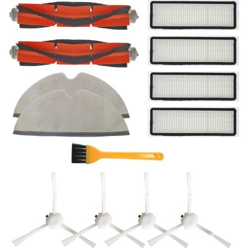 HEPA Filter Main Brush Side Brushfor Xiaomi Mijia 1C STYTJ01ZHM Dreame F9 Robot Vacuum cleaner Mop Cloth Cleaning Tool