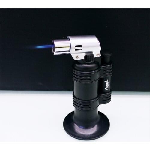 Barbecue Outdoor Torch Turbo Cigar Lighter Spray Gun Jet Butane Windproof Tubular Gas Lighter Kitchen Gadgets and Accessories