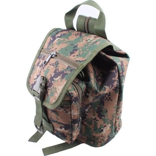 Camouflage portable backpack mens and womens school bag single shoulder backpack outdoor leisure travel bag tactical bag