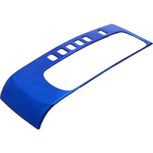 Shift Gear Panel Trim Automatic Transmission Shift Box Cover for 10Th Gen Honda Civic 2020 2019 2018 2017 2016, Blue