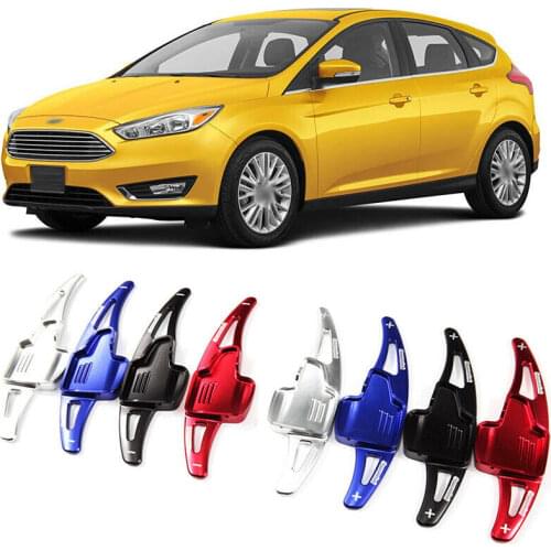 Savanini Alloy Add-On Steering Wheel DSG Paddle Shifters Extension For Ford Focus 2015-2018