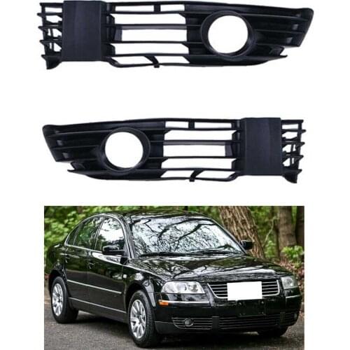 Front Bumper Fog Light Left & Right Grille Grill for Volkswagen VW Passat GLS B5 B5.5 02-05