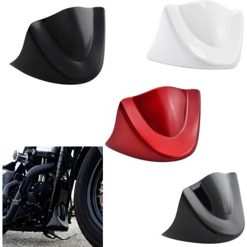 Moto Front Chin Spoiler Scrub Fender Accessories Air Fairing For Harley Dyna Fat Bob Wide Glide FXDL 2006-2017 2016 2015 2014