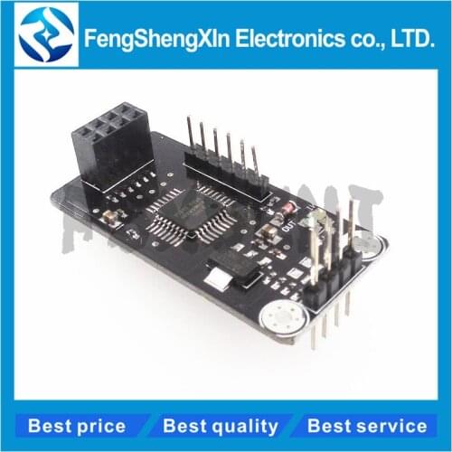 1pcs NRF24L01 Socket Adapter plate Board ATMEGA48 wireless Shield module SPI to IIC I2C TWI Interface