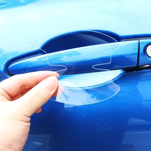 Car Door Handle Scratches Protector Films for Audi A2 A3 A4 A6 A8 TT Q3 Q5 Q7