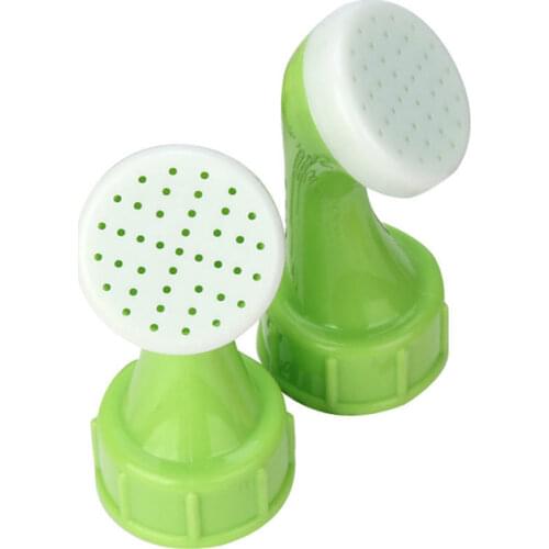 2 Pcs Bottle Cap Sprinkler PVC Plastic Garden Spray Waterer Sprinkler Little Nozzle Sprinkler Head Plant Watering Nozzle Tool