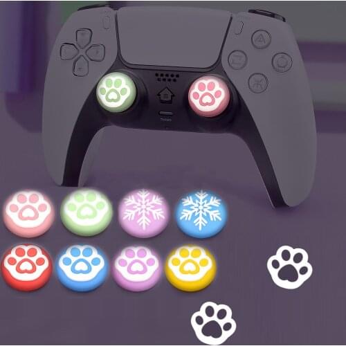 Luminous Thumb Stick Grip Cap Joystick Cover Thumbstick Case For Sony PS5 PS4 PS3 Xbox One/360 Series X/S Switch Pro Controller