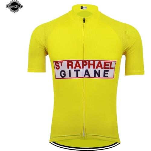 Cycling jersey ropa Ciclismo mtb jersey yellow cycling clothing outdoor top Bicycle clothes summer men short sleeve