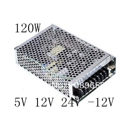 High quality quad Output Switching power supply Q-120D 120W 5V 12V 24V -12V 8A 2A 1A 1A ac dc power supply ac dc converter