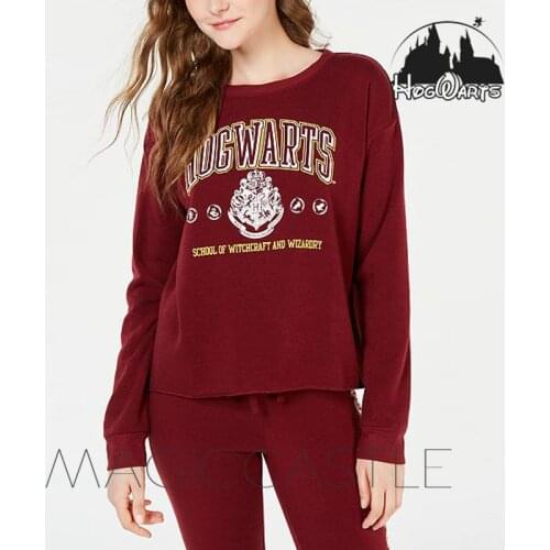 Adult Women Harris Couple Pajamas Sleepwear Sets Cosplay Costume Autumn Daily Long-sleeve Retro Grid Hogwarts Homewear Pyjamas