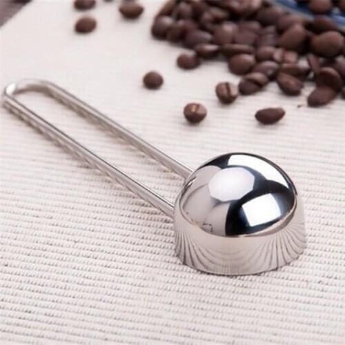 Stainless Steel Coffee Tea Spice Measuring Spoon Scoop Long-handled Spoon Stirring