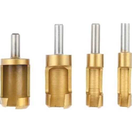 2021 New Wood Plug Cutter Carbon Steel 6mm/8mm/13mm/16mm Cutting Tool Cork Drill