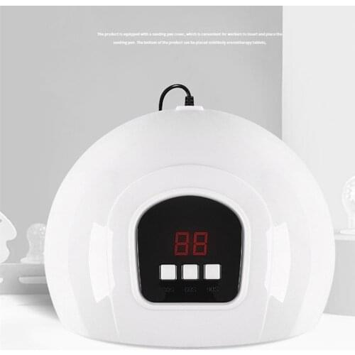 54W Dual-light Source LED Nails Lamp Nail Dryer Machine USB Charging Phototherapy Lamp For Drying UV Nails Gel Polish