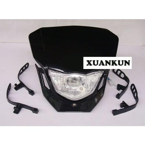 XUANKUN Off-road Motorcycle Accessories Modified Grimace Lamp Headlight Lamp Shade Great X2 Motocross Accessories