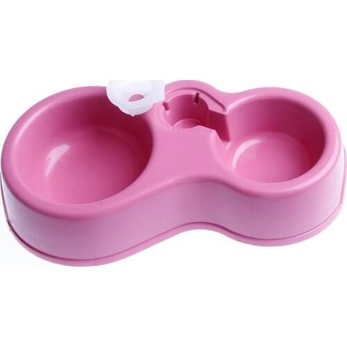 Dog Cat Cute Pet Puppy Cat Automatic Water Dispenser Food Dish Bowl Feeder New